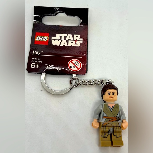 Lego Accessories - Disney Lego Star Wars Rey Keychain, NWT.